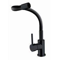 Μπαταρία Νεροχύτη Μίξεως Πάγκου Ψηλή FLEX TOTAL BLACK P.R.C. 087846 0